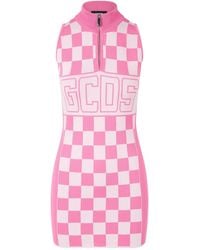 Gcds - Mini robe avec imprimé logo - Lyst