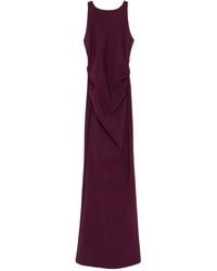 La Petite Robe Di Chiara Boni - Eman Ruched Long Dress - Lyst