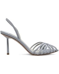 Le Silla - Embrace Cage-Strap Slingback Sandals - Lyst