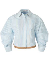 Jonathan Simkhai - Gestreept Blouse - Lyst
