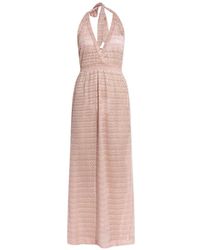 Melissa Odabash - Mariah Halterneck Beach Dress - Lyst