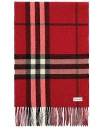 Burberry - Gradient Check Cashmere Scarf - Lyst