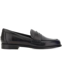 Aeyde - Oscar Leather Loafers - Lyst