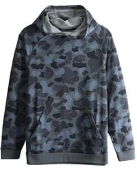Free Fly - Camouflage-Print Raglan-Sleeve Hoodie - Lyst