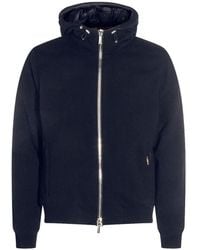 Moorer - Hooded Wool-Blend Jacket - Lyst