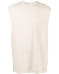 John Elliott Cotton Sleeveless Rodeo Tee in Blue for Men | Lyst