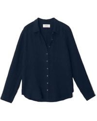 Xirena - Crinkled Long-Sleeve Shirt - Lyst