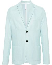 Harris Wharf London - Single-Breasted Honeycomb Blazer - Lyst