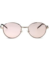 DIESEL - Oval-Frame Sunglasses - Lyst