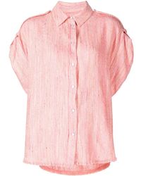 IRO - Button-Up Tweed Shirt - Lyst