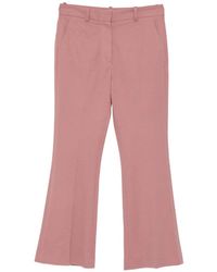 Circolo 1901 - Textured Trousers - Lyst