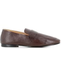 Henderson - Square-Toe Leather Loafers - Lyst