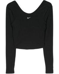 Nike - Chill Knit Cropped Performance T-shirt - Lyst