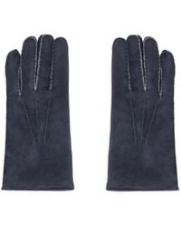 Moorer - Guantes Con Piel De Cordero - Lyst