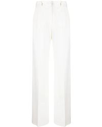 Dolce & Gabbana - High-Waisted Straight-Leg Trousers - Lyst