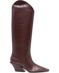 Mugler - Stivali A Punta 70Mm - Lyst
