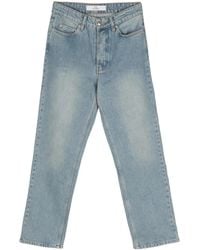 Won Hundred - Pearl High-Rise Straight-Leg Jeans - Lyst