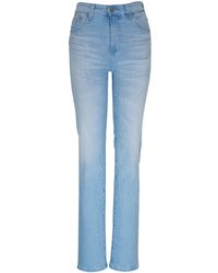 AG Jeans - Cotton Denim Skinny Jeans - Lyst