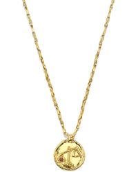 Goossens - Talisman Astro Libra Necklace - Lyst