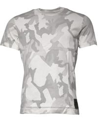 Dolce & Gabbana - Camouflage-Print Cotton T-Shirt - Lyst