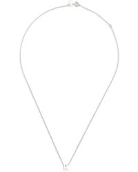 Le Gramme - Alphabet Necklace - Lyst