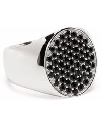 Tom Wood - Pinkie Spinel Signet Ring - Lyst