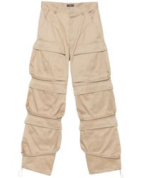 Mugler - Cotton Cargo Trousers - Lyst