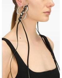 Blumarine - Hängeohrringe Mit B-Monogramm - Lyst