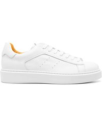 Doucal's - Flatform Leather Sneakers - Lyst