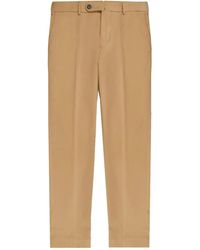 Incotex - Flat-Front Trousers - Lyst