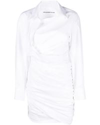 Alexander Wang - Short Cotton Dress - Lyst
