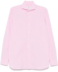 Luigi Borrelli Napoli - Gingham-Pattern Shirt - Lyst