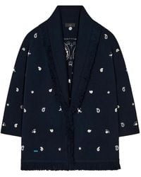 Alanui - Echoes Of The Bandana Cardigan - Lyst