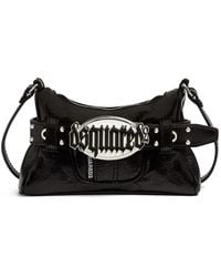DSquared² - Gothic Leather Shoulder Bag - Lyst