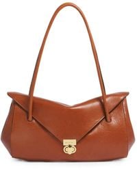 Marni - Leather E/W Shoulder Bag - Lyst
