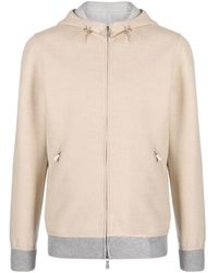 Eleventy - Veste En Laine À Capuche - Lyst