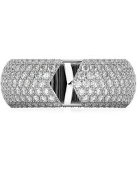 SOLO for Diamonds - Bague Pavée De Diamants - Lyst