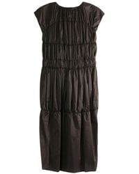 Amomento - Shirred Tiered Dress - Lyst