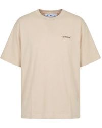 Off-White c/o Virgil Abloh - Logo-Print Cotton T-Shirt - Lyst