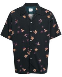 Paul Smith - Floral-print Cotton Shirt - Lyst