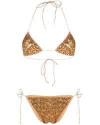 Oséree - Amber Sequins Microkini - Lyst