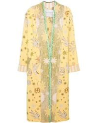 Forte Forte - "love Alchemy" Embroidered Coat - Lyst