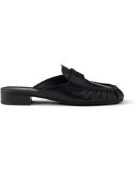 Prada - Mules En Cuir - Lyst