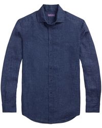 Ralph Lauren - Linen Long-Sleeve Shirt - Lyst
