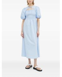 Résumé - Smocked Cut-Out Dress - Lyst