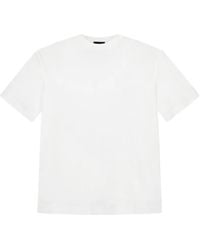 Emporio Armani - Logo Cotton T-Shirt - Lyst