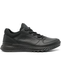 Ecco - Exostride Leather Sneakers - Lyst