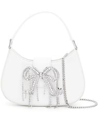 Self-Portrait - Crescent Bow Mini-Tasche - Lyst