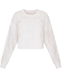 LoveShackFancy - Lalo Bandana Sweatshirt - Lyst