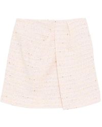 Manuel Ritz - Bouclé Mini Skirt - Lyst